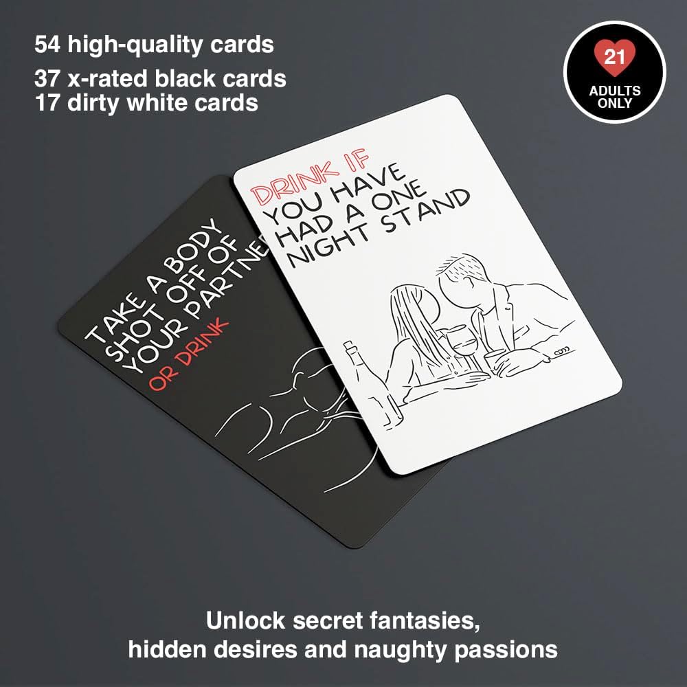 酔いの誘惑 カップル向け飲酒カードゲーム ロマンチックなイン - Party Games Night のレビューと価格