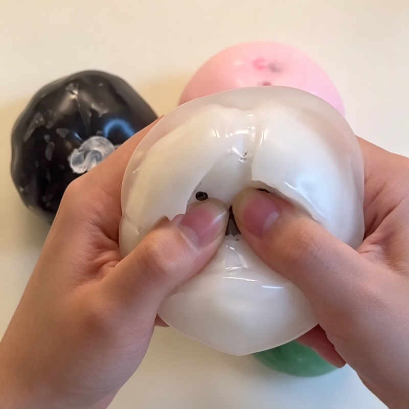 カリカリスクイーズボール、パチパチ音のストレスボール、ASM - Party Games For Adults And Kids のレビューと価格