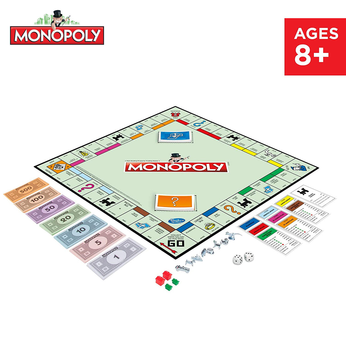 ハスブロ モノポリー クラシック ボードゲーム クラシックバ - Hasbro Game Monopoly のレビューと価格